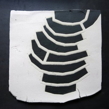 Territori assenyalat XXXXIV, porcellana, 30 x 30 x 1 cm., 2013_w600_h600